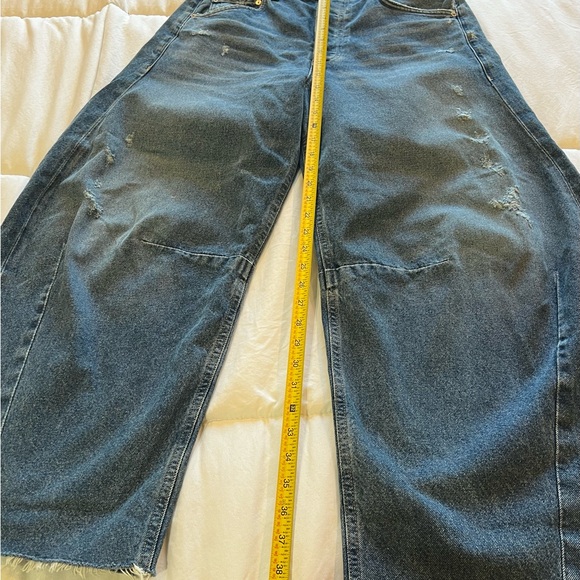CITIZENS OF HUMANITY Horseshoe Frayed Jeans Size 29 - Picture 12 of 14